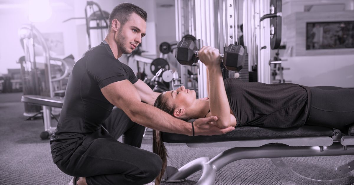 Personal trainer em academia de São Paulo